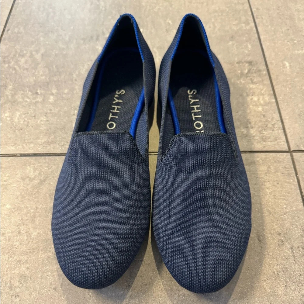 Rothy’s 9.5 navy loafers - Picture 1 of 5